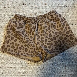 Comfrt Leopard Print shorts